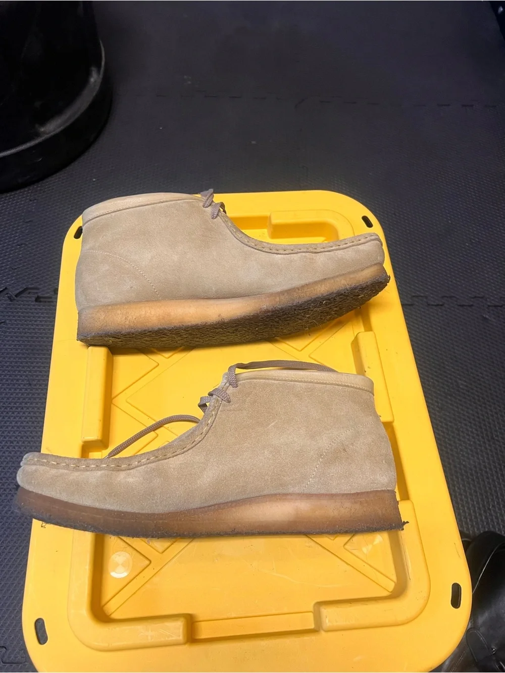 Classic Tan Suede Chukka Boots - Lace-Up Casual